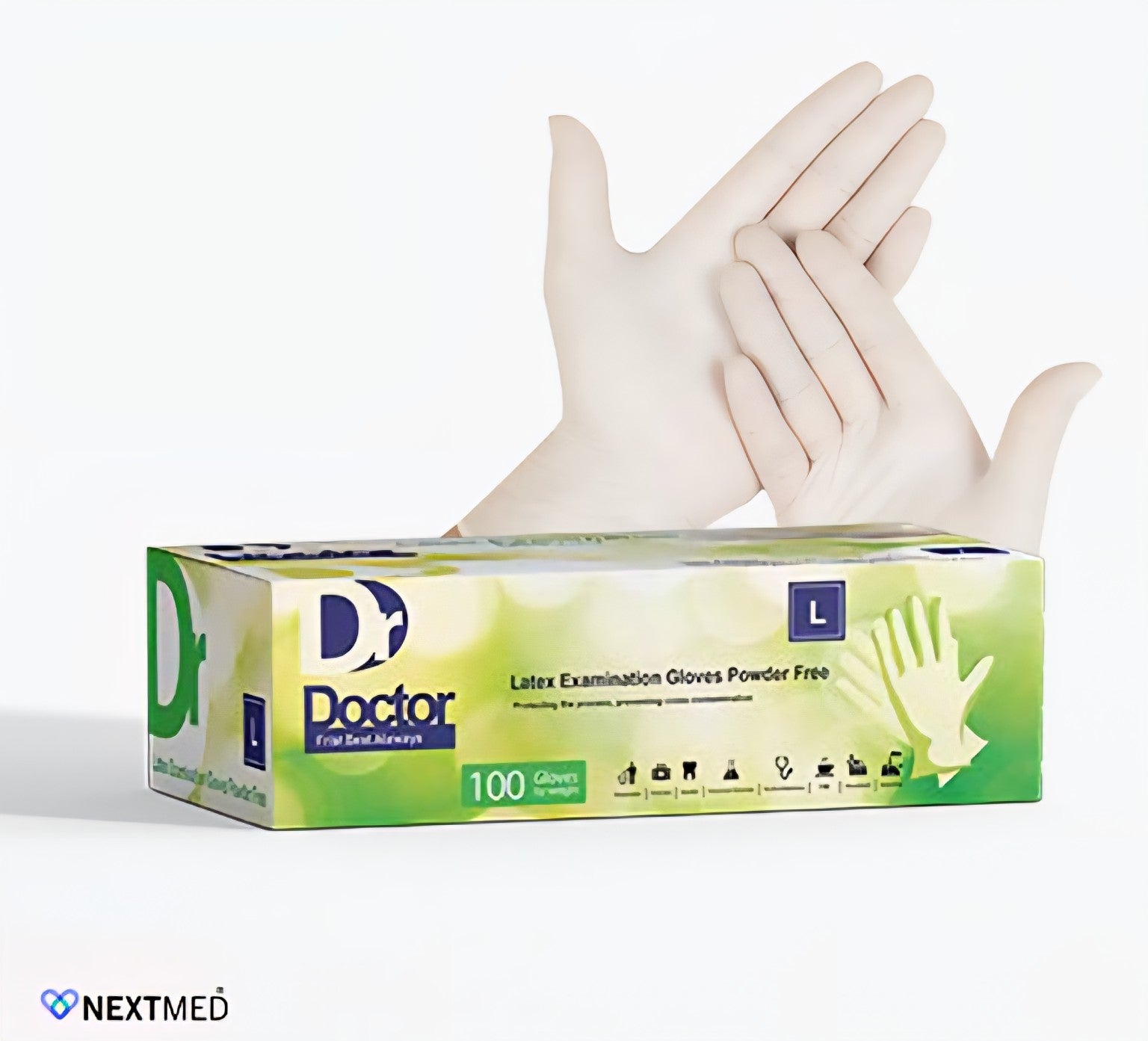 Latex Examination Gloves - 100 pcs