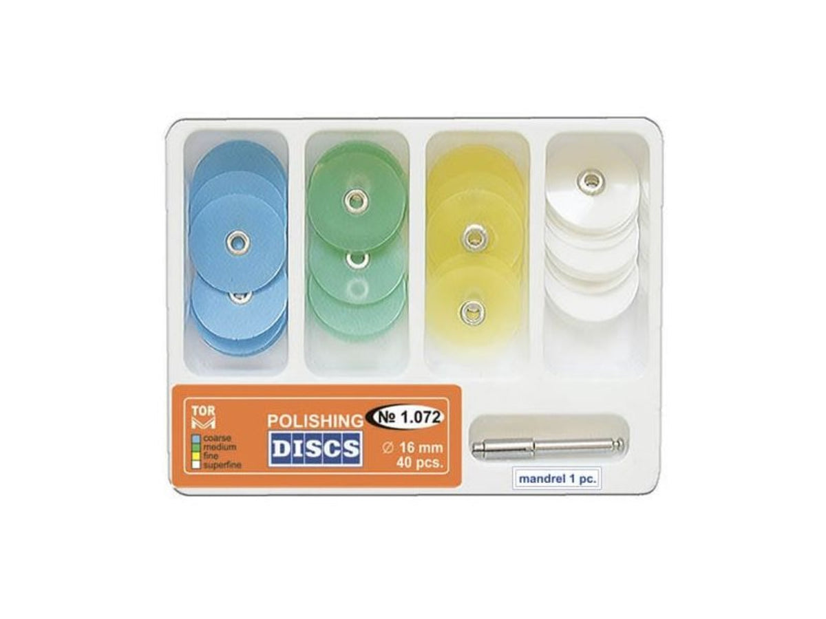 TOR VM Polishing Discs Kit - 40 pcs