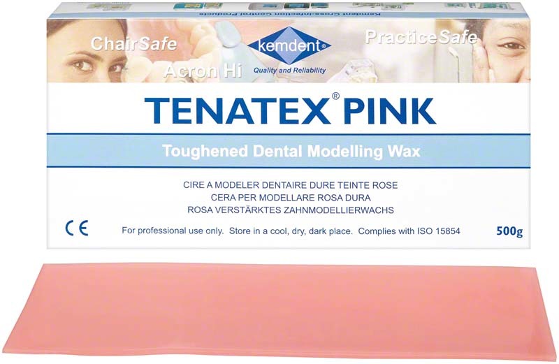 Kemdent Tenatex Pink Wax