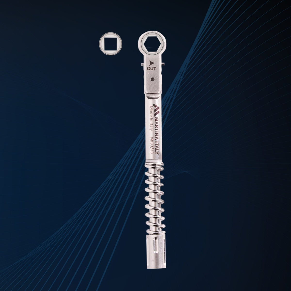 Martina Torque Ratchet Wrench - Hex & Square